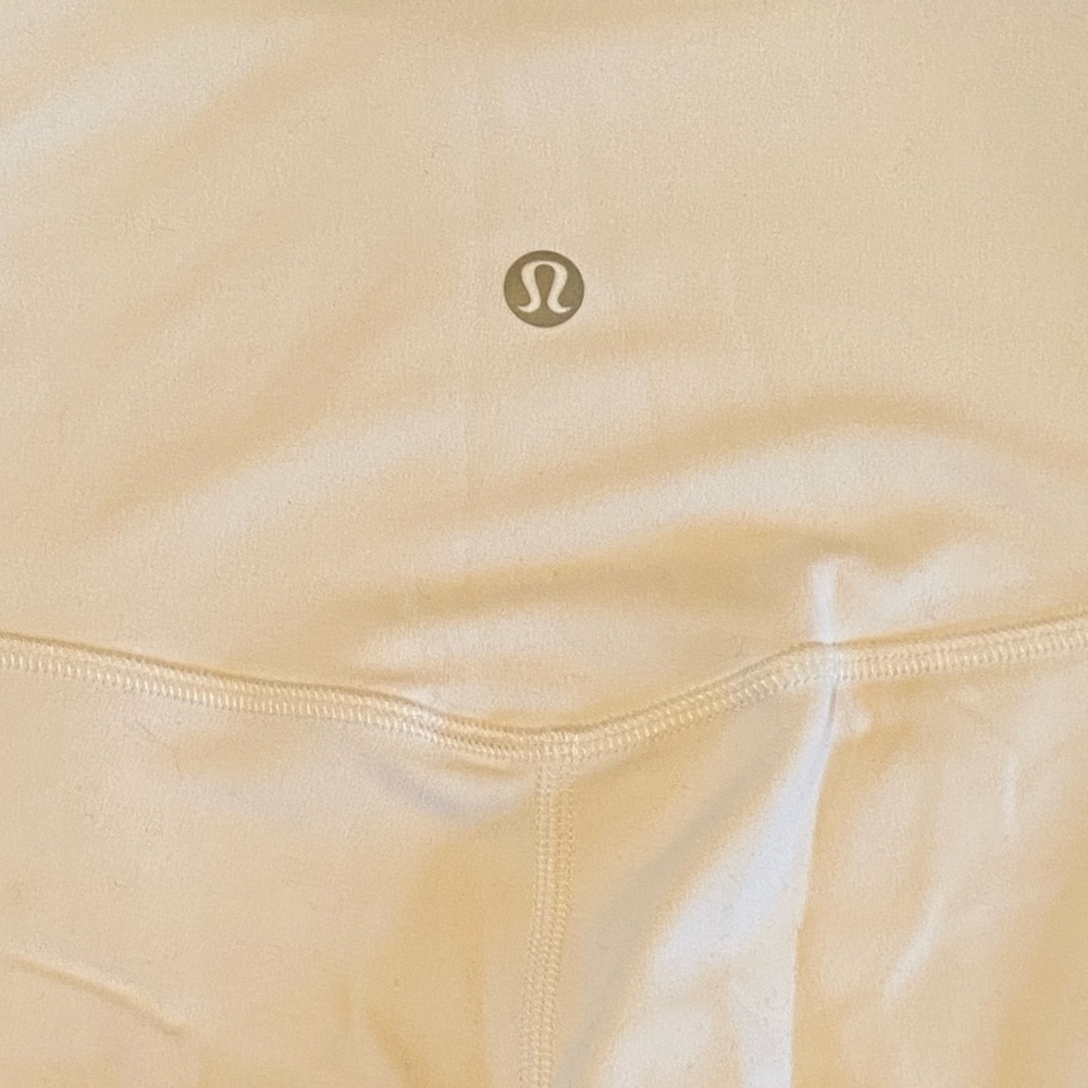 Lululemon White Align Pant NWOT 4